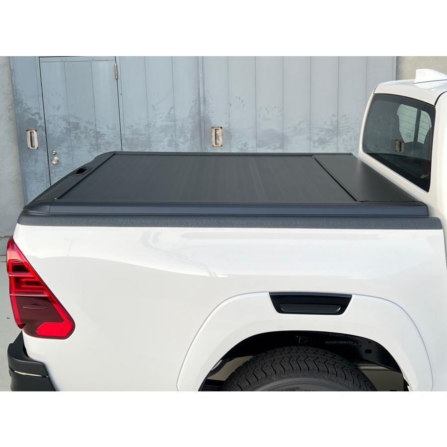 新型ロック機能搭載 シャッター式 アルミ ハードトノカバー