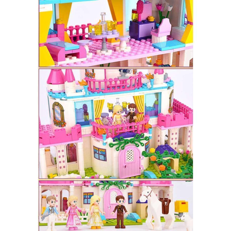 ブロック お城 プリンセス お姫様 たくさんセット 子供おもちゃ LEGO 