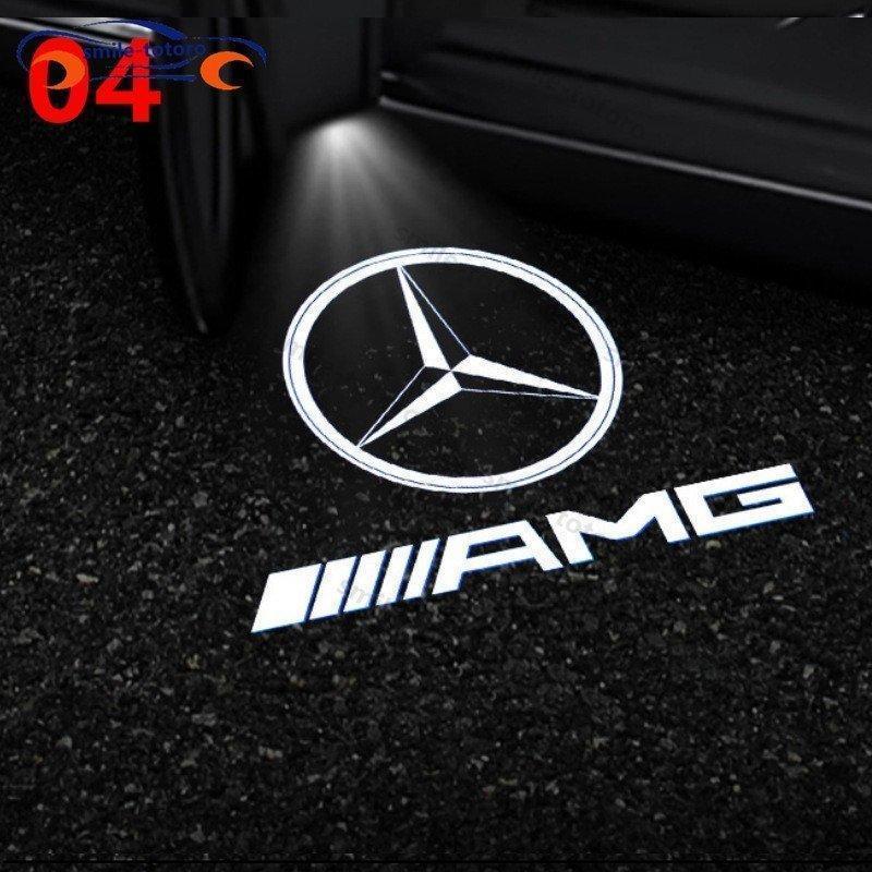 Mercedes Benz AMG ロゴ プロジェクター ドア カーテシランプ Mercedes Benz AMG ロゴ プロジェクター ドア カーテシランプ