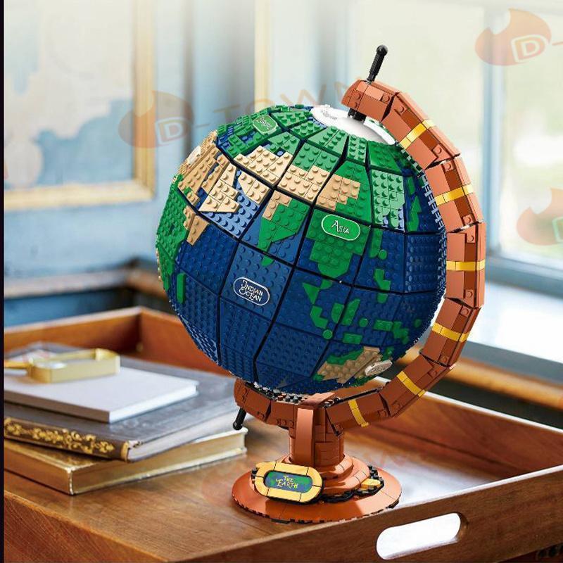 レゴ(LEGO)互換 アイデア 地球儀 66980 おもちゃ ブロック 男の子  