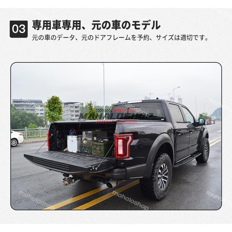 トヨタ HILUX トノカバー ダークグレー 収納袋付き トヨタ HILUX