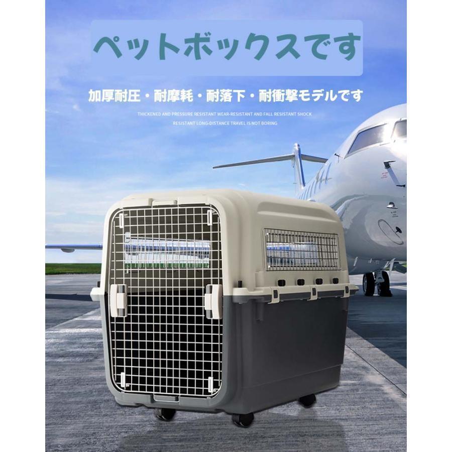 ハードクレート　犬　エアトラベルキャリー Amazon | by Amazon エアトラベルキャリー ペットキャリー 中型