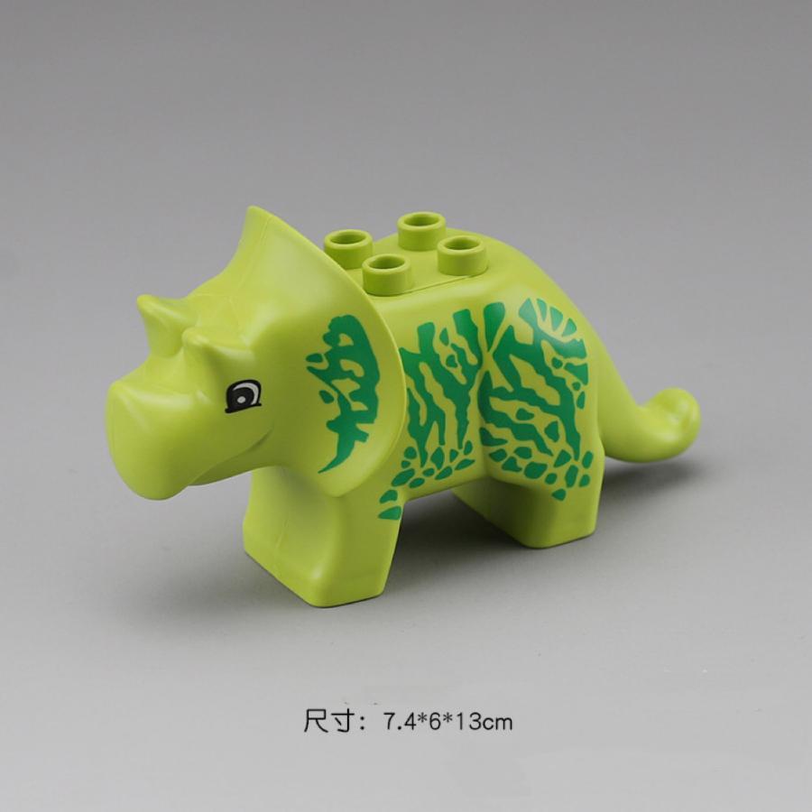 レゴデュプロ互換　ブロック　恐竜　8体セット　知育玩具　LEGO ミニフィグ おもちゃ キッズ 子ども｜gogomaxshop｜12