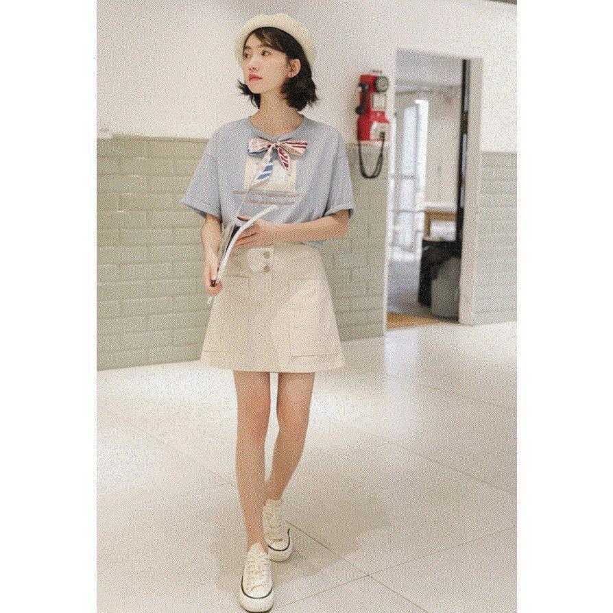JC　私服 Tシャツ トップス カットソー レディース 半袖 夏 夏服 おしゃれ かわいい ティーンズファッション 中学生 高校生 女子 私服 流行 :  p21255180277d : ゴーゴーマックス - 通販 - Yahoo!ショッピング