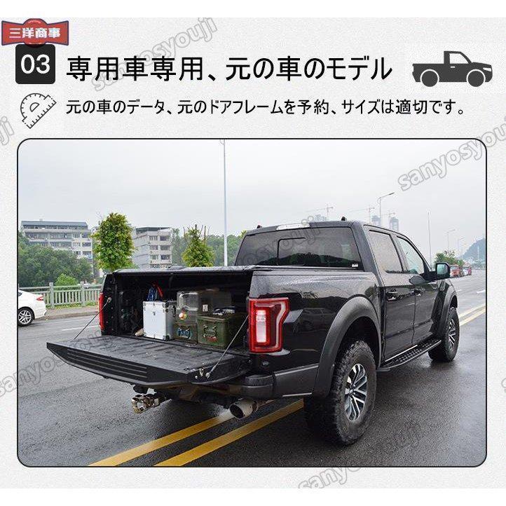 高品質 TOYOTA HILUX REVO ハード プロテクター ロールシャッター式 トノカバー ハイラックス GUN プロテクター 荷台カバー 鍵付き◇｜gogomaxshop｜08