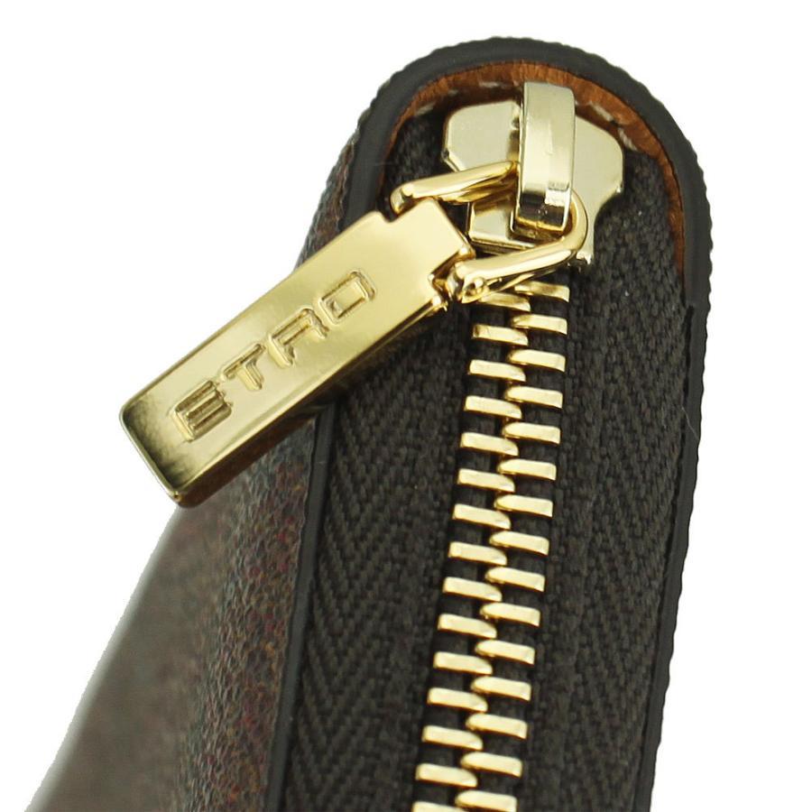 ETRO（エトロ） 財布 レディース ラウンドファスナー長財布 ペイズリー