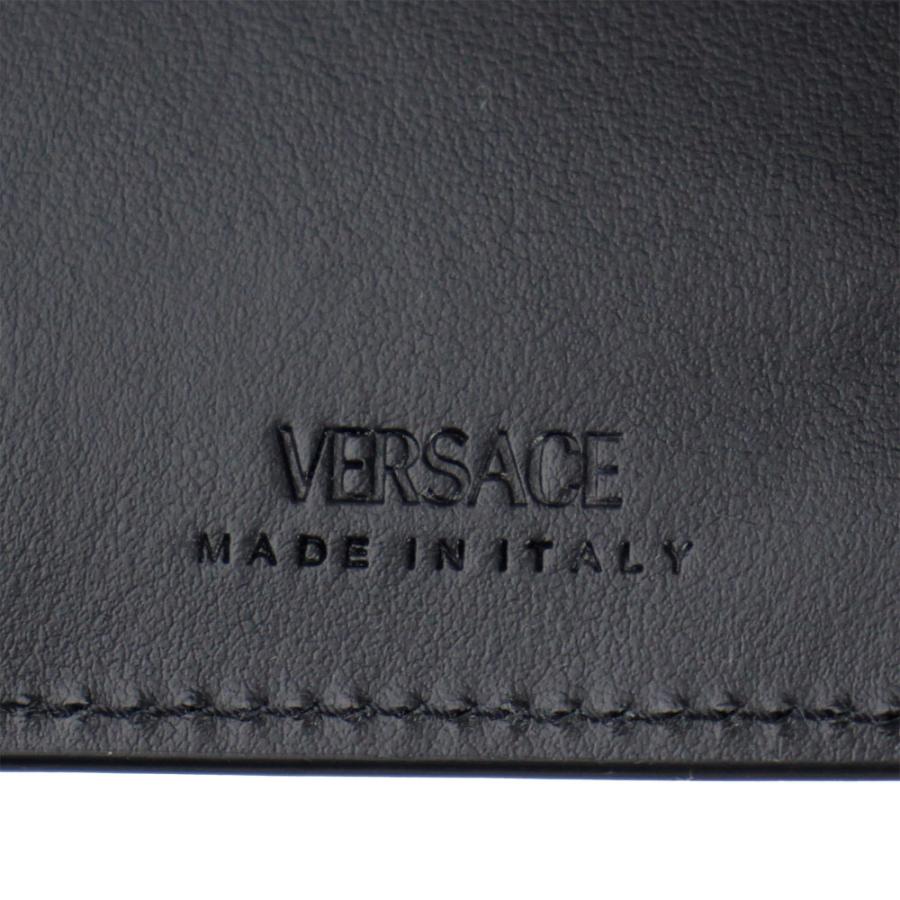 VERSACE ヴェルサーチ 財布 メンズ 長財布 メドゥーサ レザー