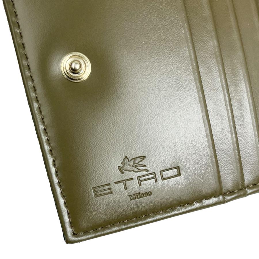 ETRO（エトロ） 財布 レディース ETRO Wホック 二つ折り財布 ドル紙幣