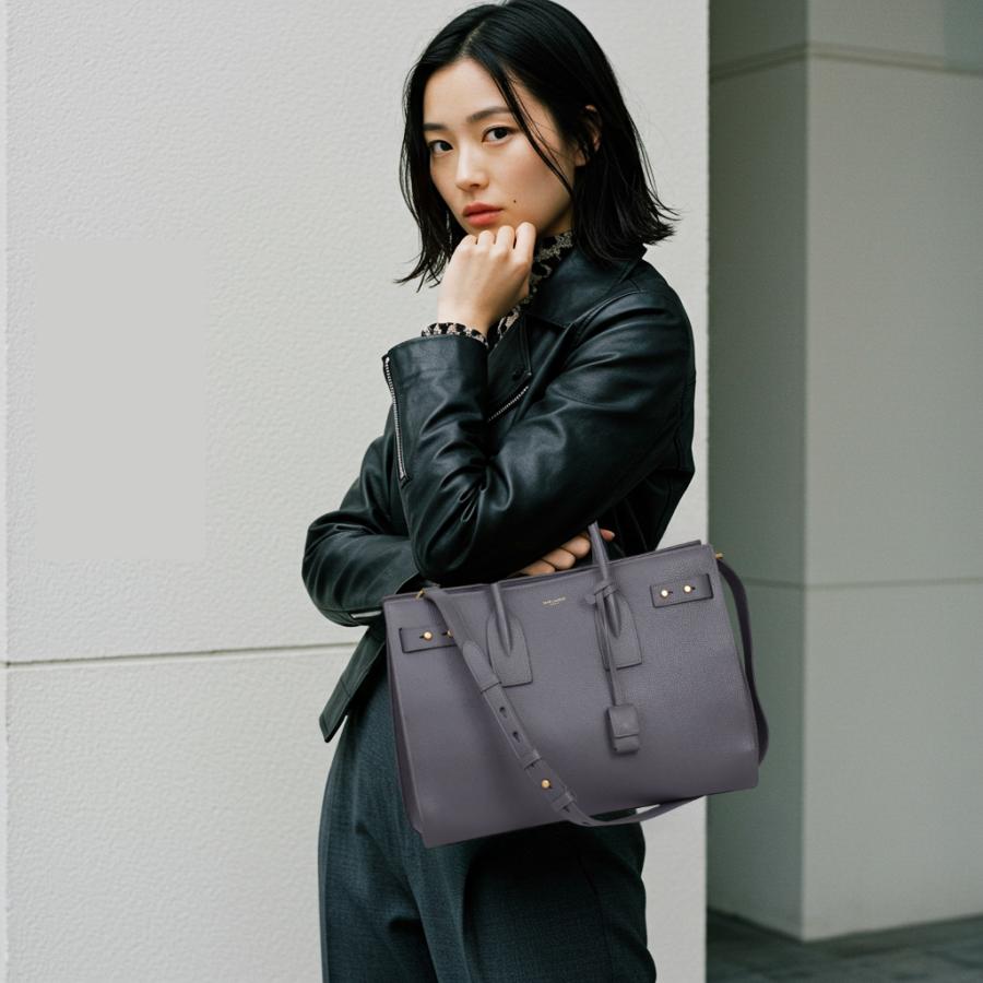SAINT LAURENT サンローラン 2WAY ハンド/ショルダーバッグ サック ド