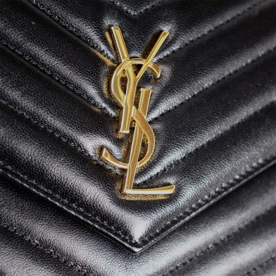 SAINT LAURENT サンローラン チェーンショルダー チェーンウォレット