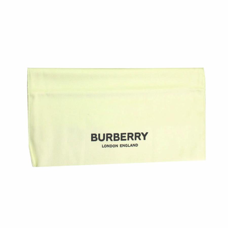 バーバリー 財布 レディース BURBERRY フラップ長財布 レザー×キャンバス ブラック×ベージュ系マルチ 80840311の画像