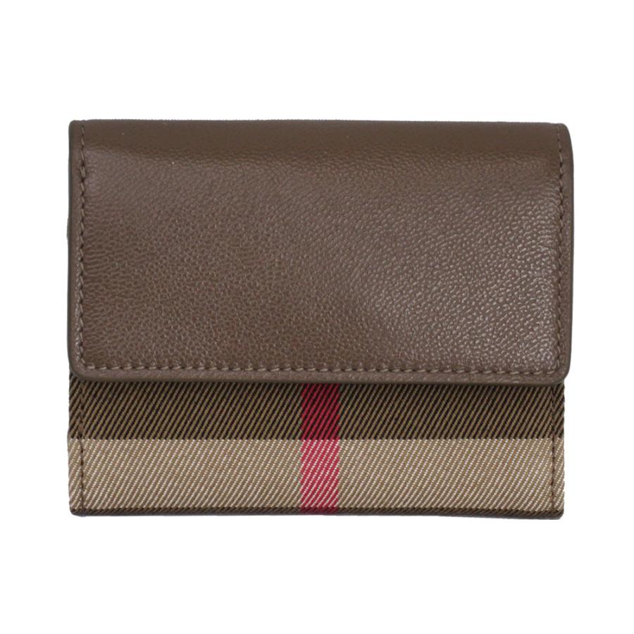 BURBERRY（バーバリー） 財布 レディース 三つ折り財布 キャンバス