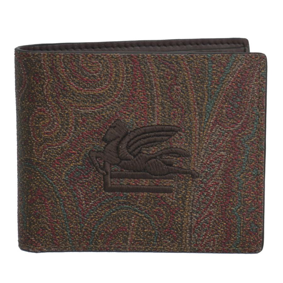 ETRO（エトロ） 財布 メンズ 二つ折り札入れ Pegaso ペガソ ペイズリー