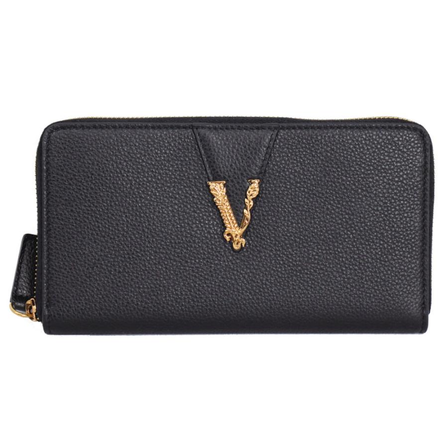 VERSACE ヴェルサーチ 財布 レディース ラウンドファスナー長 VERSACE ヴェルサーチ 財布 レディース ラウンドファスナー長