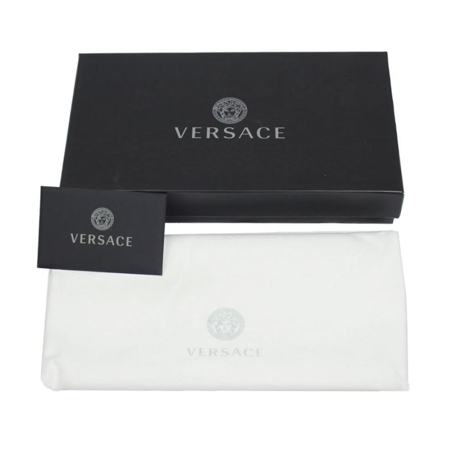 ヴェルサーチ 財布 レディース VERSACE ラウンドファスナー長財布 ヴィルトゥス レザー ブラック 1006263 1A04093 1B00V｜goguysshop｜06