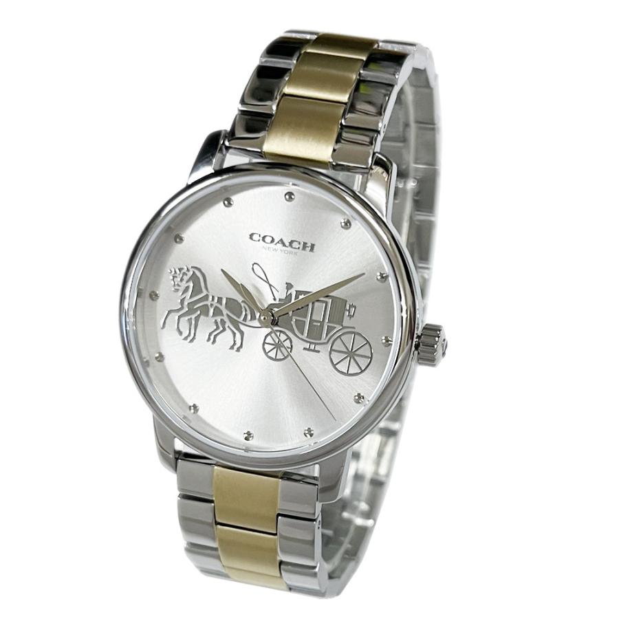 COACH（コーチ） 腕時計 レディース グランド 36mm ステンレススチール