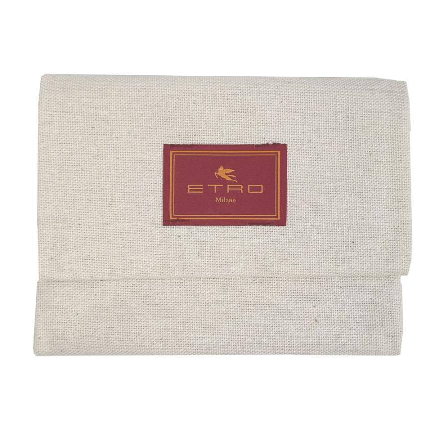 ETRO エトロ 財布 メンズ 二つ折り財布 レザー ブラック 16888 ETRO エトロ 財布 メンズ 二つ折り財布 レザー ブラック 16888