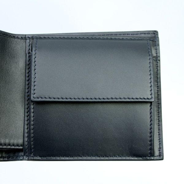 BOTTEGA VENETA ネイビー　財布 BOTTEGA VENETA 【並行輸入品】ボッテガヴェネタ 二つ折り財布
