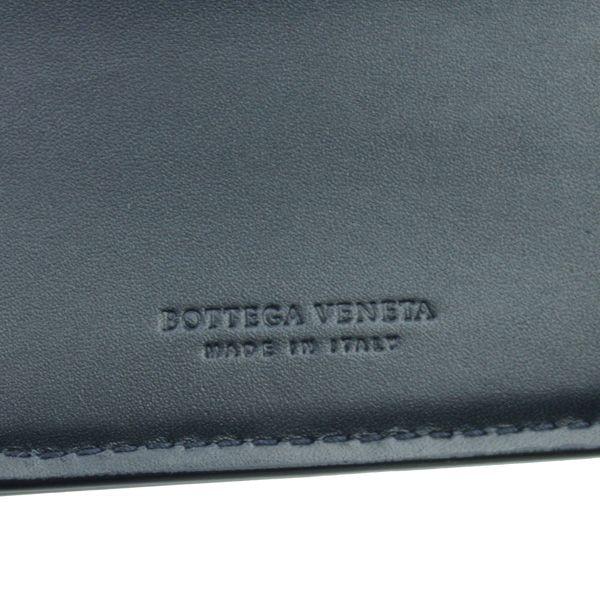 BOTTEGA VENETA（ボッテガ・ヴェネタ） 二つ折り財布 メンズ ネイビー
