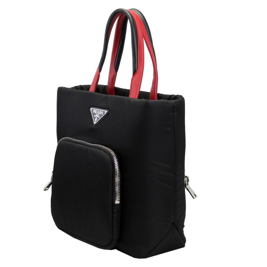 PRADA ナイロン ハンドバッグ 黒　プラダ ハンドバッグ トートバッグ 極美品】 プラダ ナイロン ハンドバッグ トートバッグ 黒