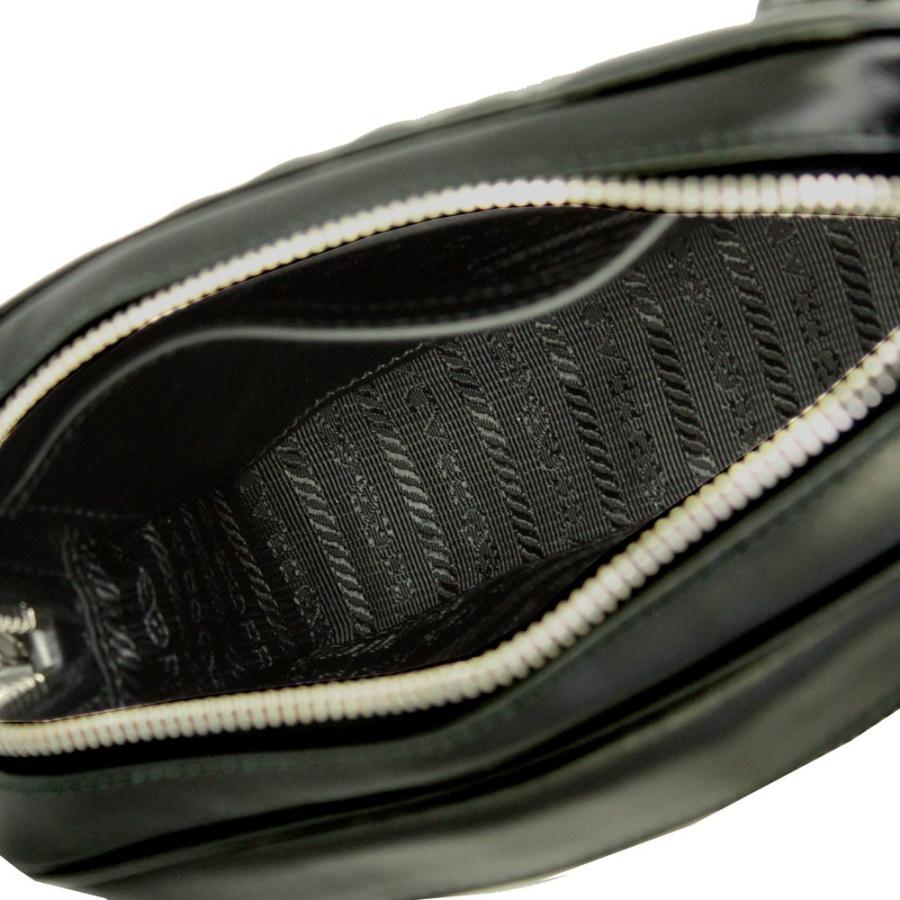 PRADA（プラダ） ダイアグラム レザーファニーパック ウエストバッグ