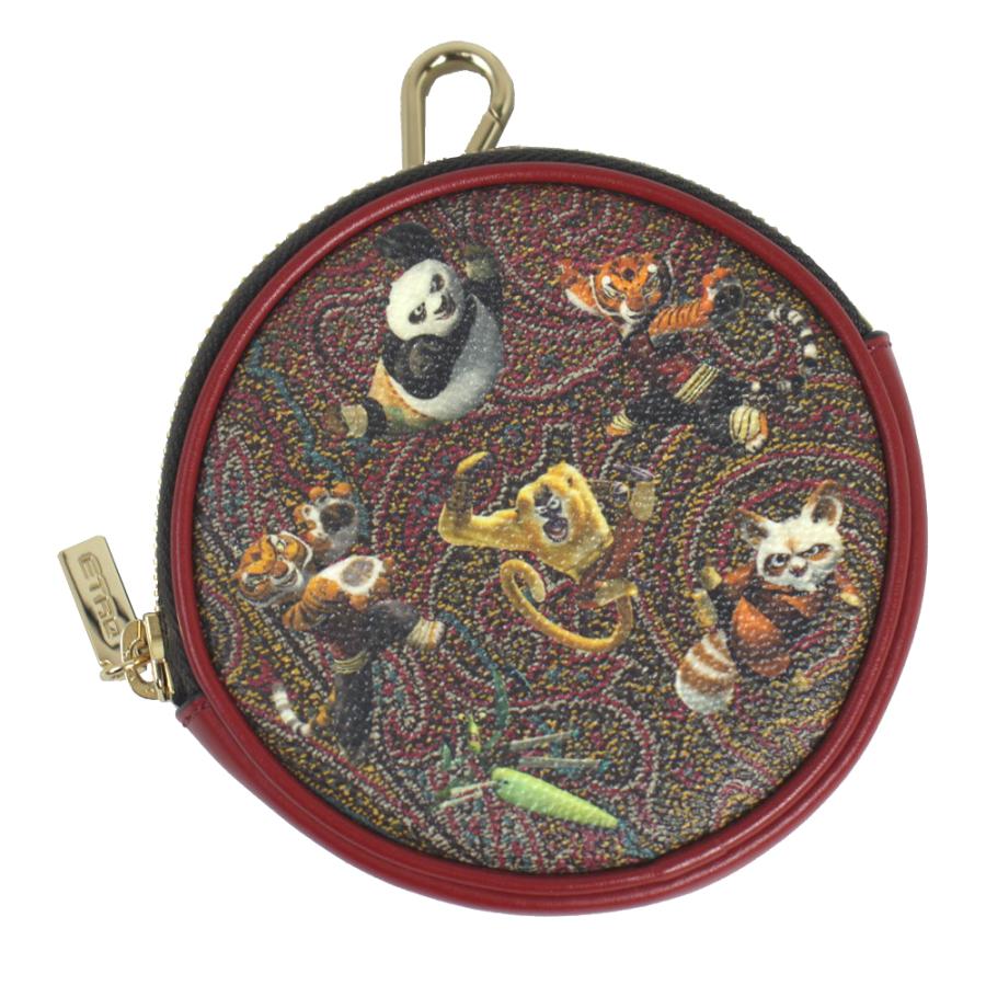ETRO エトロ コインケース レディース 小銭入れ カンフーパンダ PVC  