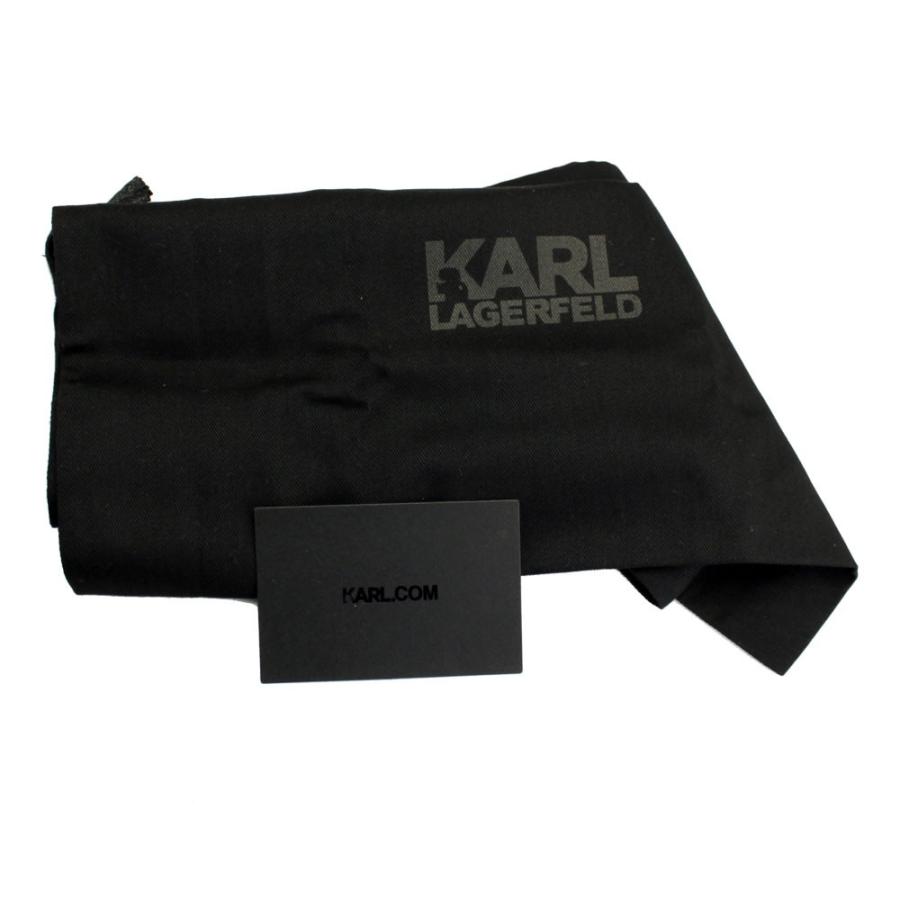 カールラガーフェルド KARL LAGERFELD ショルダーバッグ ベルトバッグ クラッチバッグ K/Signature ブラック レザー 201W3102｜goguysshop｜05