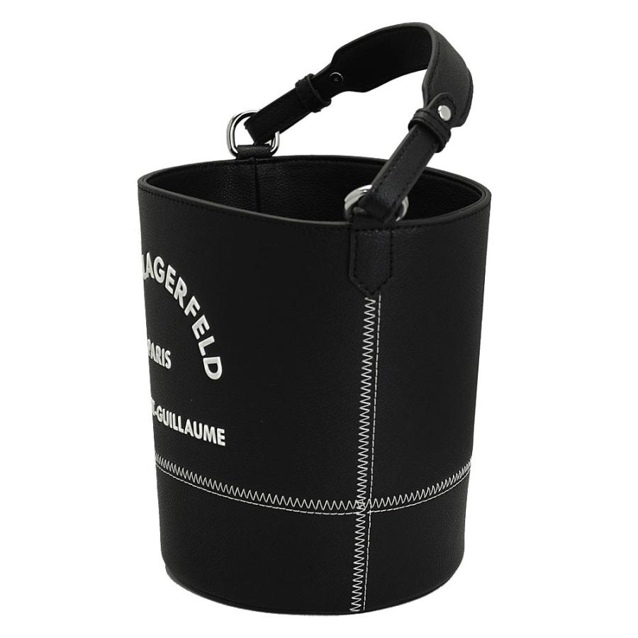 カールラガーフェルド KARL LAGERFELD 2WAYショルダーバッグ Rue St-Guillaume バケット バッグ レザー ブラック 201W3115 | KARL LAGERFELD | 01
