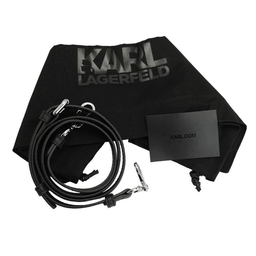 カールラガーフェルド KARL LAGERFELD 2WAYショルダーバッグ Rue St-Guillaume バケット バッグ レザー ブラック 201W3115 | KARL LAGERFELD | 05