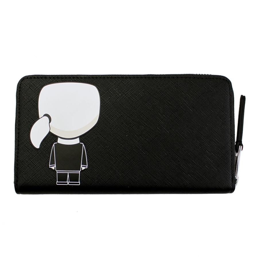 KARL LAGERFELD（カール・ラガーフェルド） ラウンドファスナー長財布 