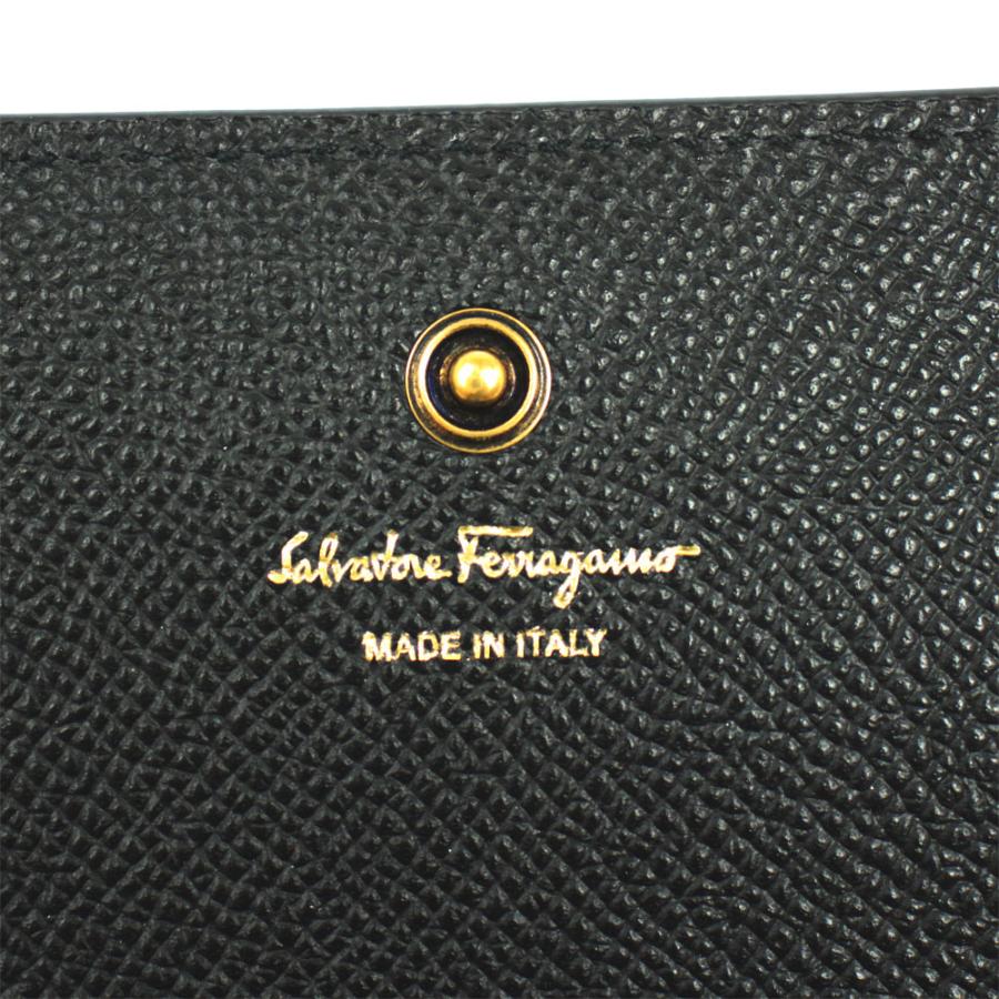 FERRAGAMO フェラガモ 名刺入れ カードケース ダブル ガンチーニ FERRAGAMO フェラガモ 名刺入れ カードケース ダブル ガンチーニ