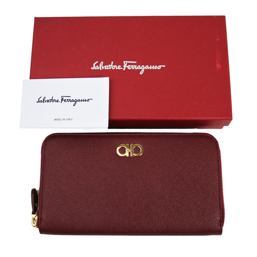 FERRAGAMO フェラガモ 財布 レディース ラウンドファスナー長 FERRAGAMO フェラガモ 財布 レディース ラウンドファスナー長