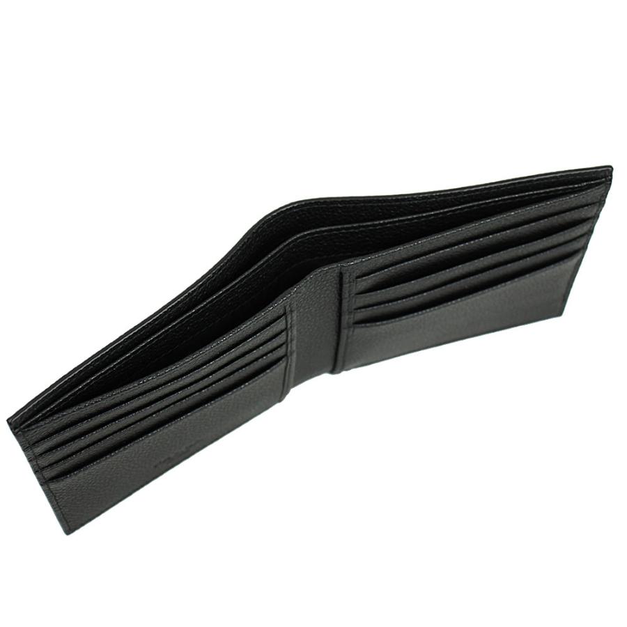 PRADA プラダ 財布 メンズ 二つ折り札入れ 型押しレザー