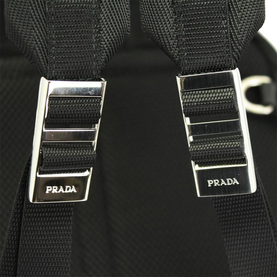 PRADA プラダ リュック バックパック バッグ ナイロン ブラック 三角