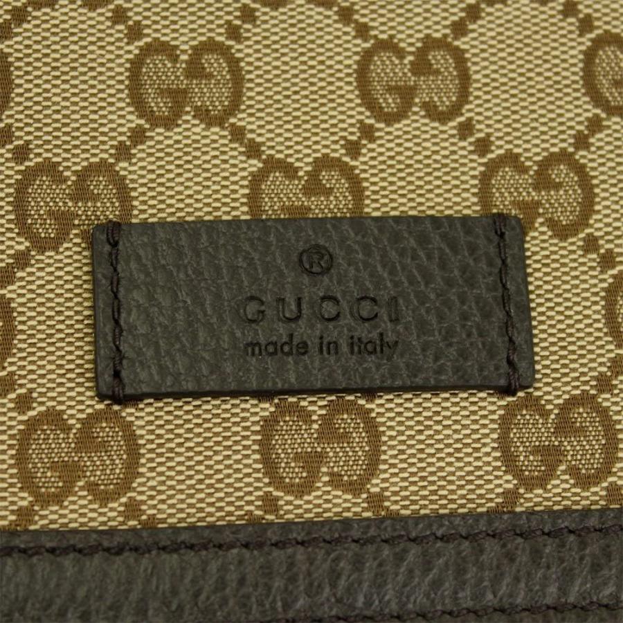 グッチ バッグ レディース 449172 GUCCI 斜め掛けショルダーバッグ GGキャンバス ベージュ/ダークブラウン アウトレット 449172 KY9KN 9886｜goguysshop｜05