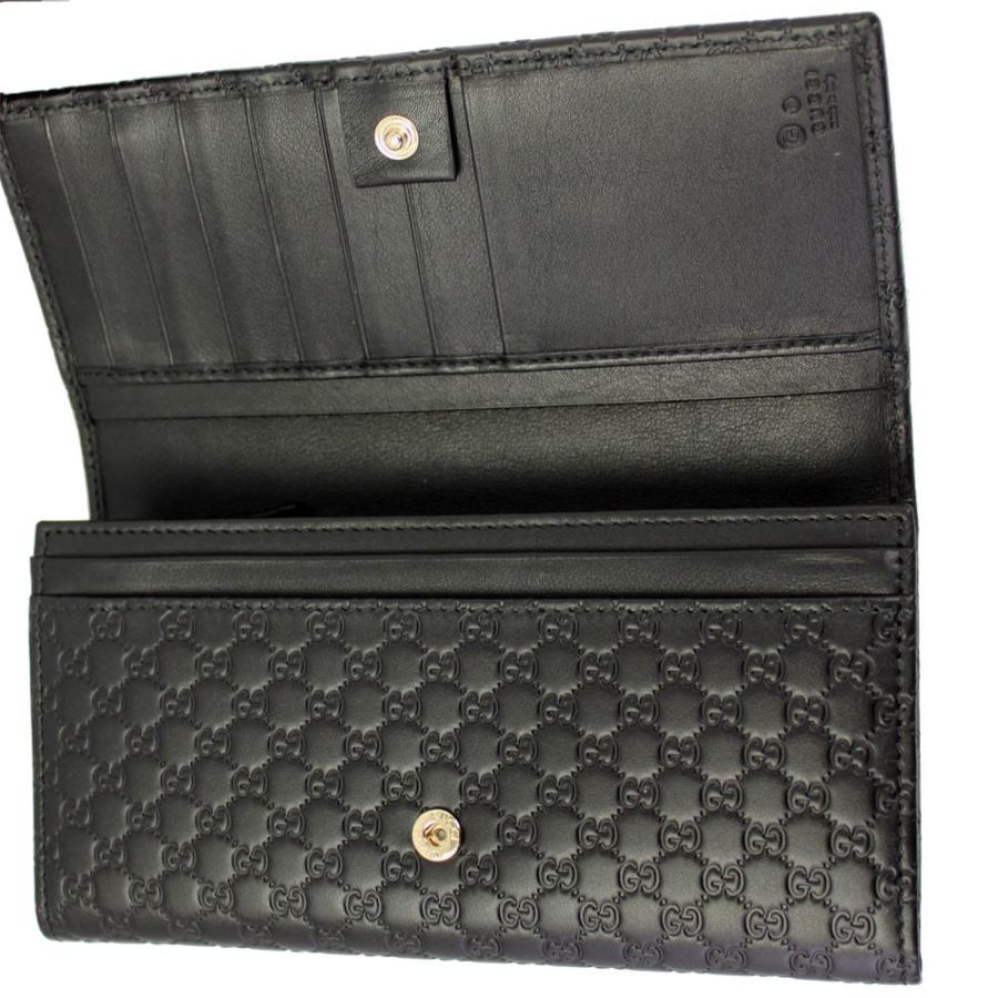 【激レア 美品】グッチ　GUCCI 二つ折り　長財布　フラップ　マイクロシマ GUCCI グッチ マイクログッチシマ フラップ 長財布 449396