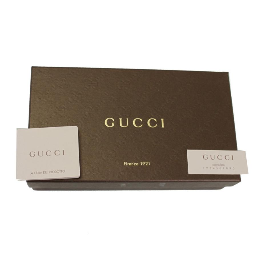 GUCCI（グッチ） 長財布 レザー ブラック コンチネンタルウォレット