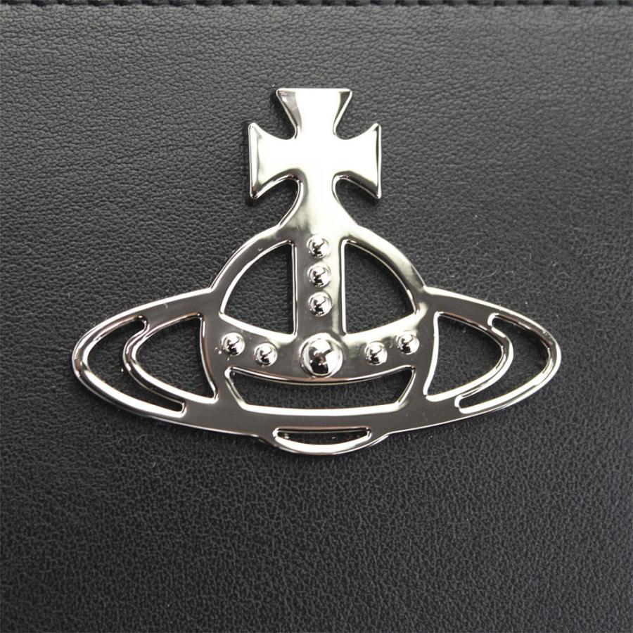 ヴィヴィアン ウエストウッド 財布 レディース Vivienne Westwood ラウンドファスナー長財布 ロデオ レザー ブラック 51050024 41820 N401 | Vivienne Westwood | 02