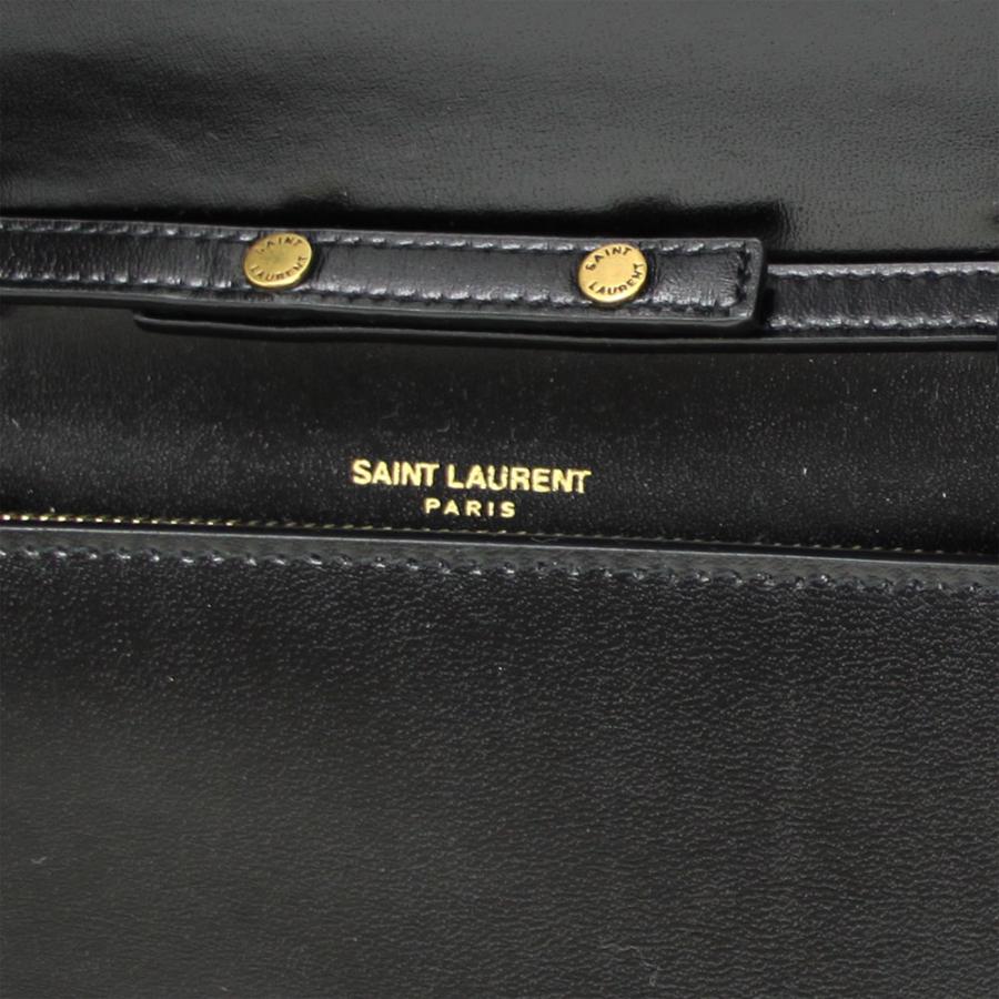 サンローラン バッグ レディース SAINT LAURENT チェーンショルダー チェーンウォレット 2WAY レザー ブラック 669921 03P2W 1000｜goguysshop｜08