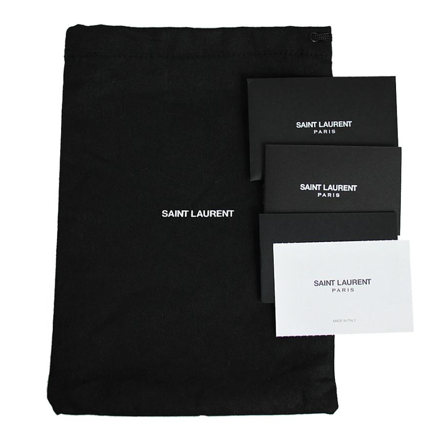 サンローラン バッグ レディース SAINT LAURENT チェーンショルダー チェーンウォレット 2WAY レザー ブラック 695108 BOW02 1000｜goguysshop｜09