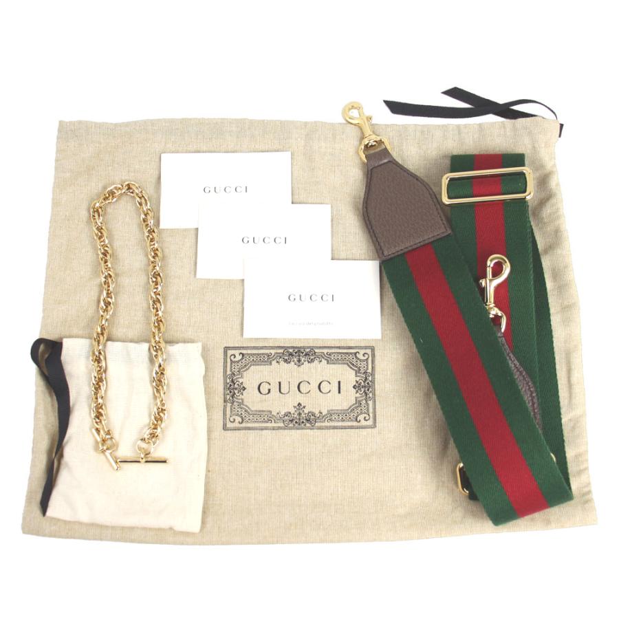 グッチ GUCCI ショルダーバッグ チェーン/ウェブストラップ 2WAY オフィディア GGスプリーム ベージュ系/ブラウン系 735132 FABLE 9442｜goguysshop｜10