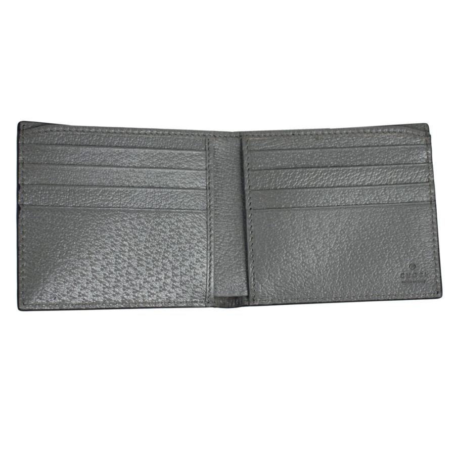 GUCCI グッチ 財布 メンズ 二つ折り札入れ Gモチーフ レザー