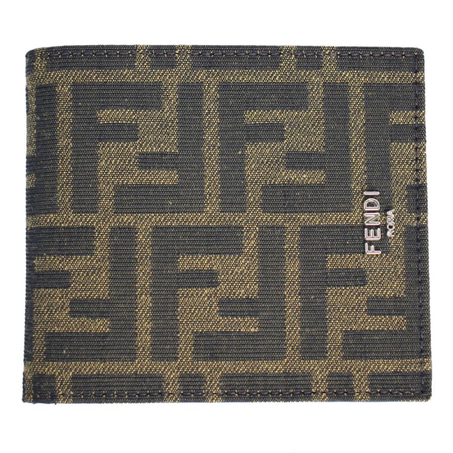 FENDI フェンディ 財布 メンズ 7M0169 二つ折り札入れ FF柄 FENDI フェンディ 財布 メンズ 7M0169 二つ折り札入れ FF柄