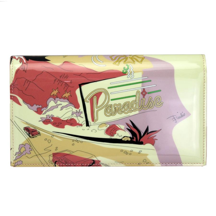 【未使用】EMILIO PUCCIエミリオプッチ　長財布　❤︎ エミリオプッチ/長財布/ブルー×ライトピンク×マルチの買取実績