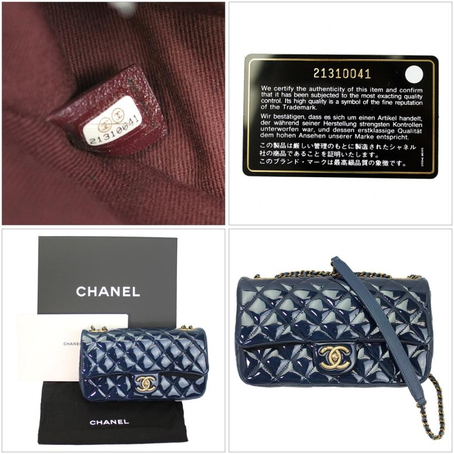 シャネル　カーフ&エナメルコンビネーション シャネル カーフ&エナメルコンビネーション