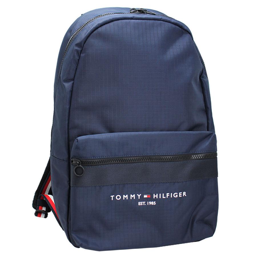 トミーヒルフィガー バッグ メンズ レディース TOMMY HILFIGER リュック バックパック ロゴ ネイビー AM0AM08095 DW5｜goguysshop