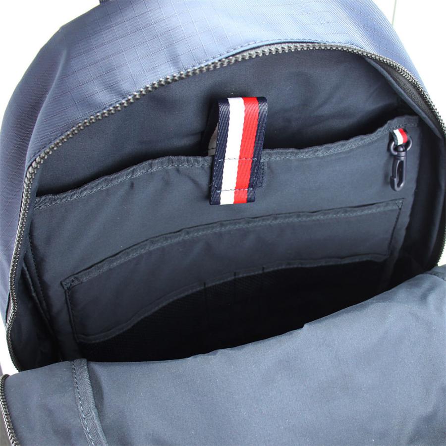 トミーヒルフィガー バッグ メンズ レディース TOMMY HILFIGER リュック バックパック ロゴ ネイビー AM0AM08095 DW5｜goguysshop｜04