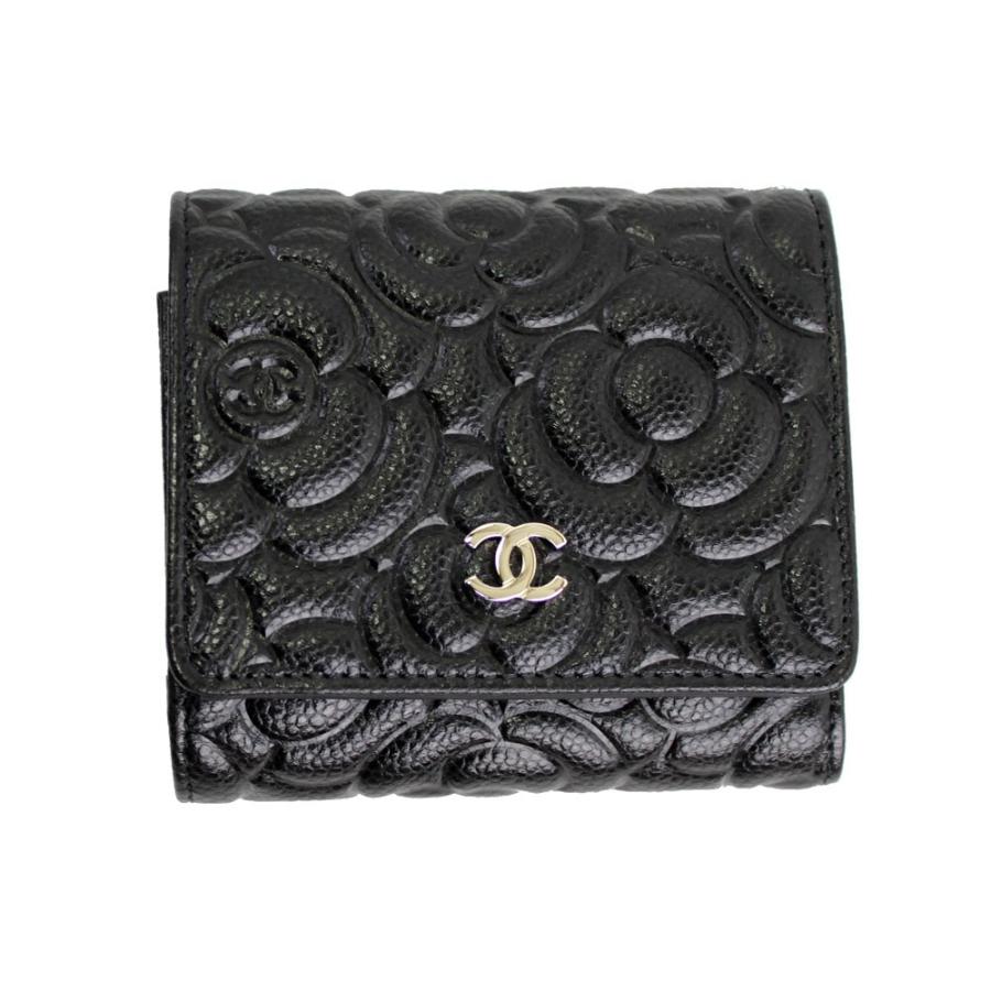 CHANEL スモール フラップ ウォレットAP0710 キャビアスキン