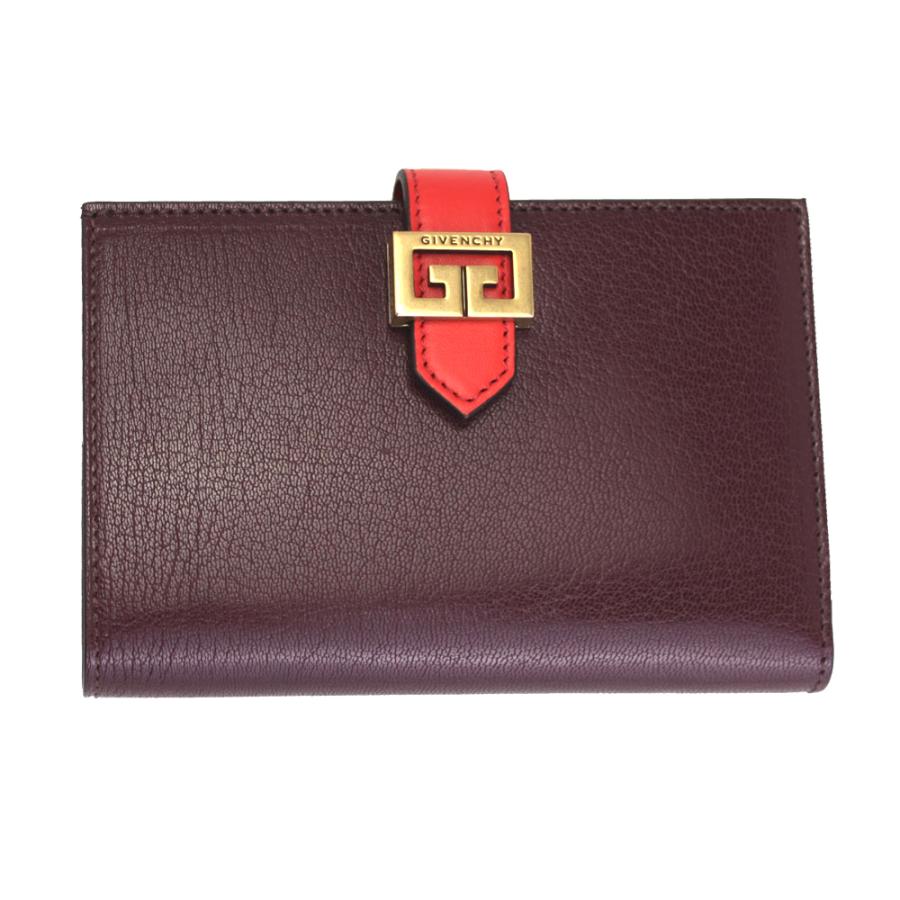 GIVENCHY ジバンシー 財布 レディース 二つ折り財布 GV3 レザー GIVENCHY ジバンシー 財布 レディース 二つ折り財布 GV3 レザー