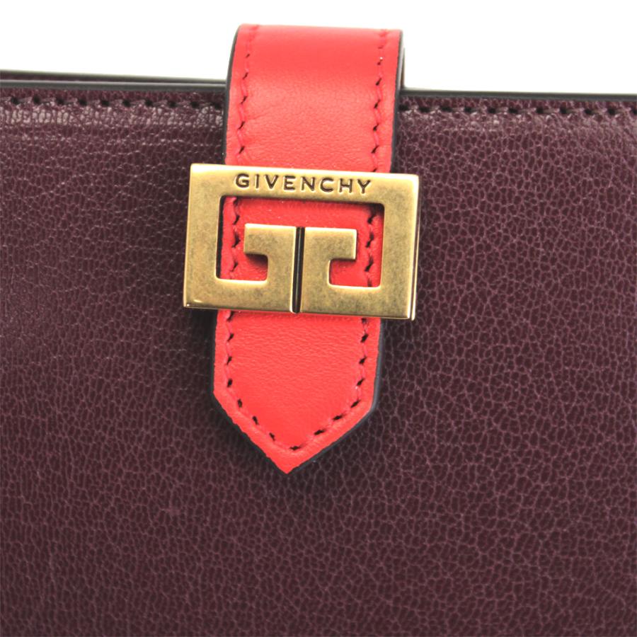GIVENCHY ジバンシー 財布 レディース 二つ折り財布 GV3 レザー GIVENCHY ジバンシー 財布 レディース 二つ折り財布 GV3 レザー